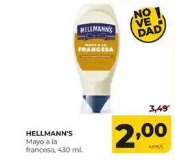 Alimerka HELLMANN'S Mayo a la francesa oferta