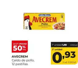 Alimerka AVECREM Caldo de pollo, 12 pastillas oferta