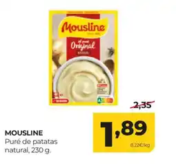 Alimerka MOUSLINE Puré de patatas natural oferta