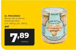 Alimerka EL PROGRESO Bonito del norte en aceite de oliva oferta