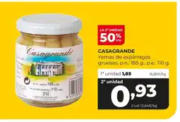 Alimerka CASAGRANDE Yemas de espárragos gruesas oferta