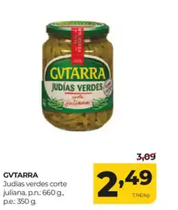 Alimerka GVTARRA Judías verdes corte juliana oferta