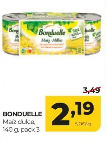 Alimerka BONDUELLE Maíz dulce oferta