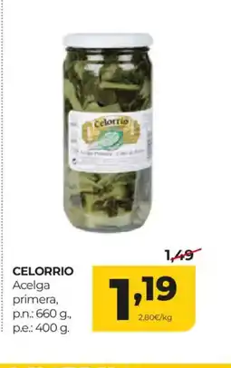 Alimerka CELORRIO Acelga primera oferta