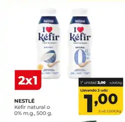 Alimerka NESTLÉ Kéfir natural o 0% m.g oferta