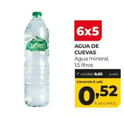Alimerka AGUA DE CUEVAS Agua mineral oferta