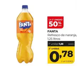 Alimerka FANTA Refresco de naranja oferta