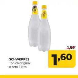 Alimerka SCHWEPPES Tónica original o zero oferta