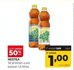 Alimerka NESTEA Té al limón o sin azúcar oferta