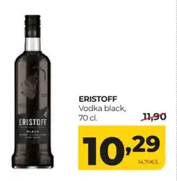 Alimerka ERISTOFF Vodka black oferta