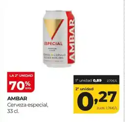Alimerka AMBAR Cerveza especial oferta