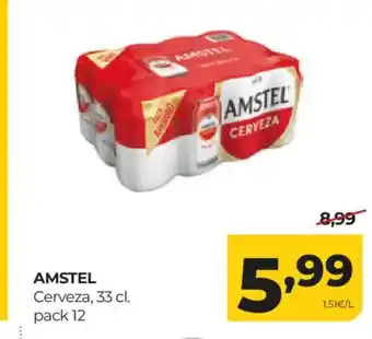 Alimerka AMSTEL Cerveza oferta