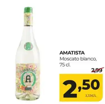 Alimerka AMATISTA Moscato blanco oferta