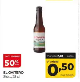Alimerka EL GAITERO Sidra oferta