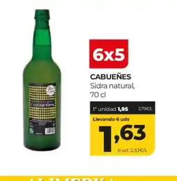 Alimerka CABUEÑES Sidra natural oferta