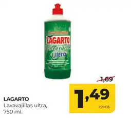 Alimerka LAGARTO Lavavajillas ultra oferta