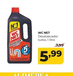 Alimerka WC NET Desatascador turbo oferta