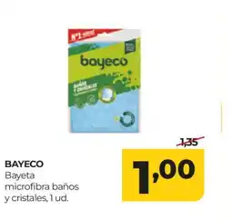 Alimerka BAYECO Bayeta microfibra baños y cristales oferta