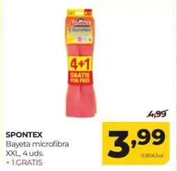 Alimerka SPONTEX Bayeta microfibra XXL oferta
