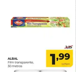 Alimerka ALBAL Film transparente oferta