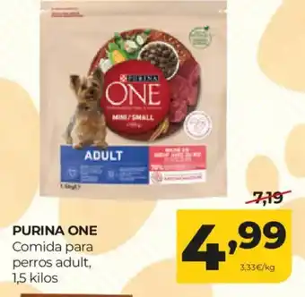 Alimerka PURINA ONE Comida para perros adult oferta
