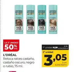 Alimerka L'ORÉAL Retoca raíces castaño, castaño oscuro, negro o rubio oferta