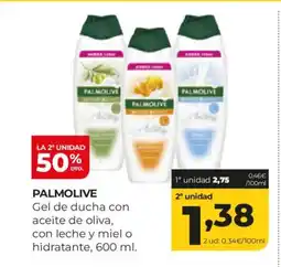 Alimerka PALMOLIVE Gel de ducha con aceite de oliva, con leche y miel o hidratante oferta