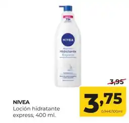 Alimerka NIVEA Loción hidratante express oferta