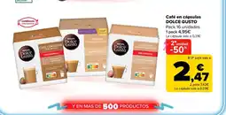 Carrefour Market DOLCE GUSTO Café en cápsulas oferta