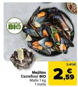 Carrefour Market CARREFOUR BIO Mejillón oferta