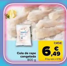 Carrefour Market Cola de rape congelada oferta