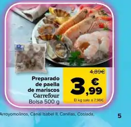 Carrefour Market CARREFOUR Preparado de paella de mariscos oferta