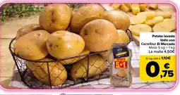 Carrefour Market CARREFOUR EL MERCADO Patata lavada todo uso oferta