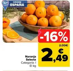 Carrefour Market Naranja Selecta oferta