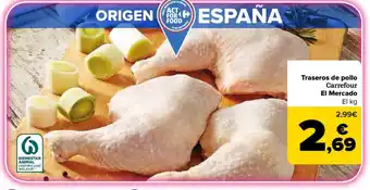 Carrefour Market CARREFOUR EL MERCADO Traseros de pollo oferta