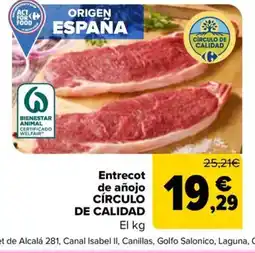 Carrefour Market CÍRCULO DE CALIDAD Entrecot de añojo oferta