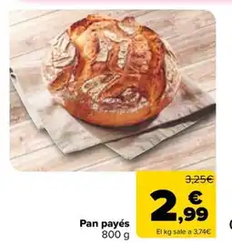 Carrefour Market Pan payés oferta