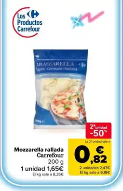 Carrefour Market CARREFOUR Mozzarella rallada oferta