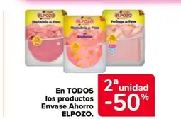 Carrefour Market ELPOZO En TODOS los productos Envase Ahorro oferta