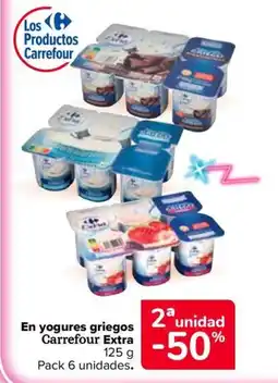Carrefour Market CARREFOUR EXTRA En yogures griegos oferta