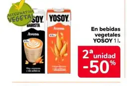 Carrefour Market YOSOY En bebidas vegetales oferta