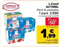 Carrefour Market ACTIMEL L.Casei oferta