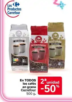 Carrefour Market CARREFOUR En TODOS los cafés en grano oferta