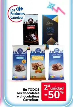 Carrefour Market CARREFOUR En TODOS los chocolates y chocolatinas oferta