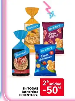 Carrefour Market BICENTURY En TODAS las tortitas oferta