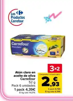 Carrefour Market CARREFOUR Atún claro en aceite de oliva oferta
