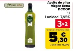 Carrefour Market DCOOP Aceite de oliva Virgen Extra oferta