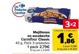 Carrefour Market CARREFOUR CLASSIC m en escabeche oferta