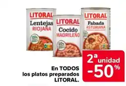 Carrefour Market LITORAL En TODOS los platos preparados oferta