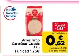 Carrefour Market CARREFOUR CLASSIC Arroz largo oferta